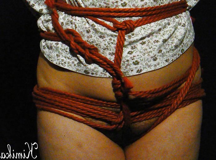 17P Kimika self rope bondage
