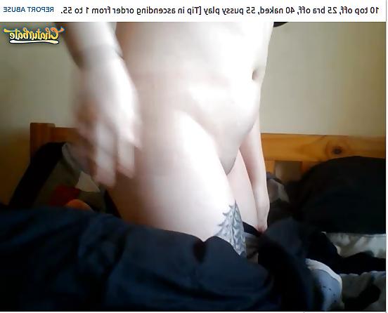 15P Young 20 yo BBW on webcam
