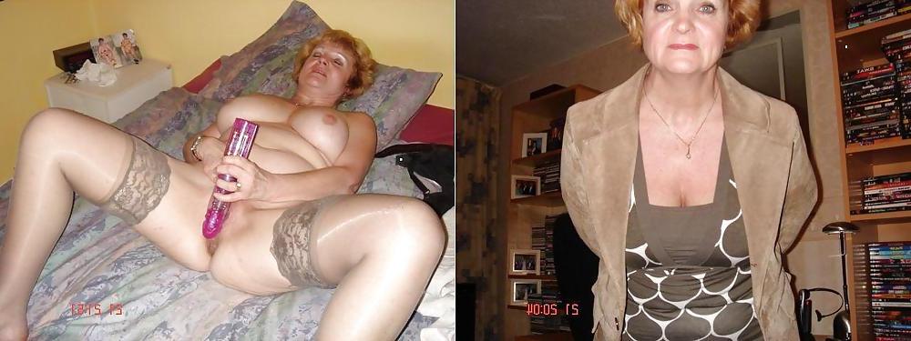 8P Mature dressed and undressed