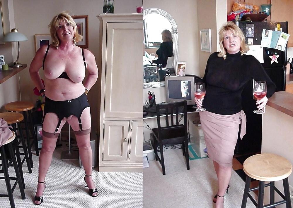 8P Mature dressed and undressed