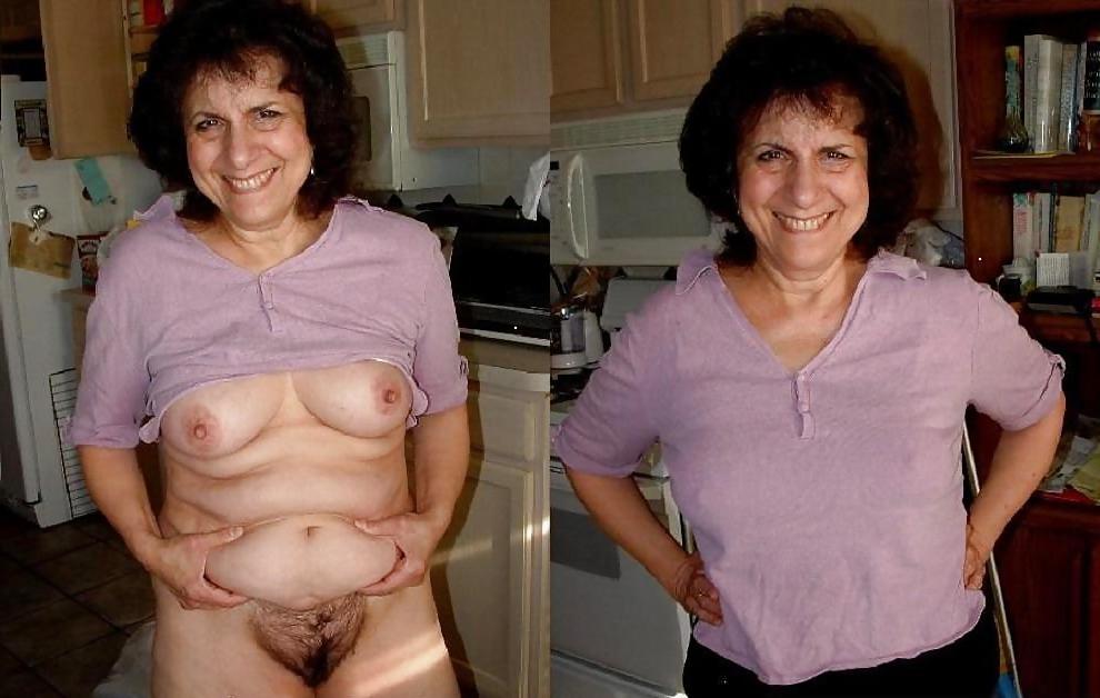 8P Mature dressed and undressed