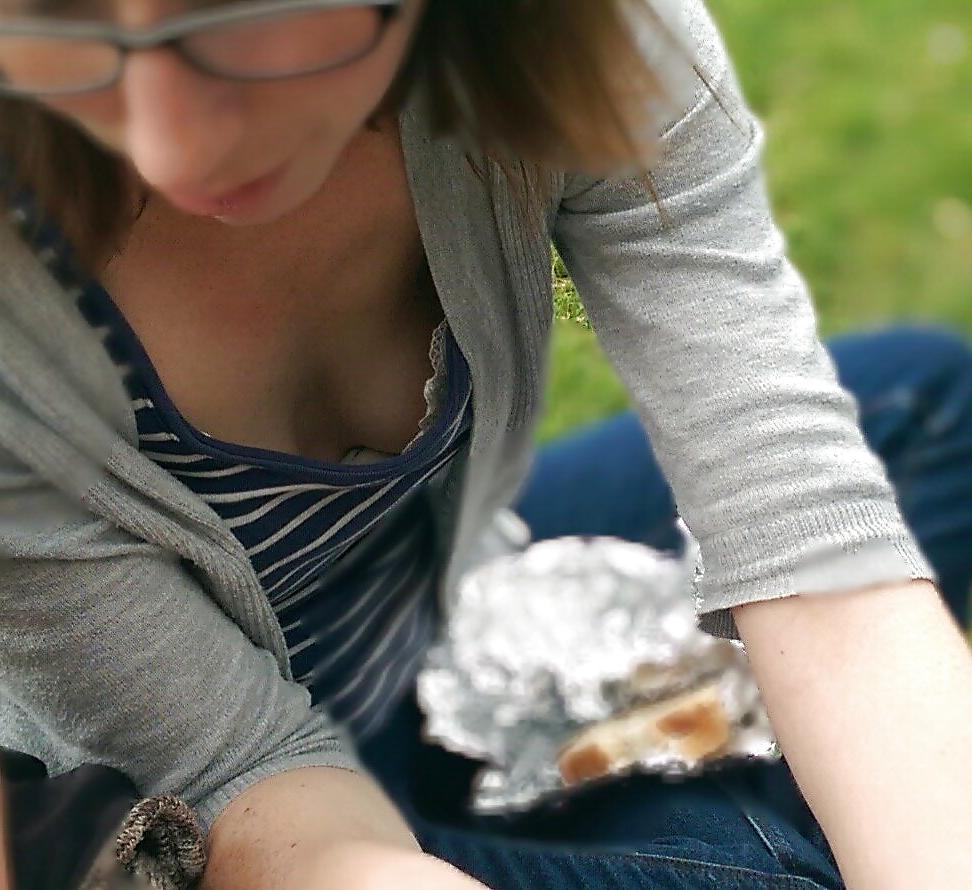 21P Ny Wife Upskirt, Down Blouse