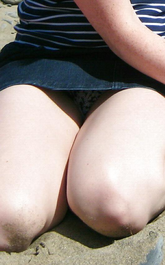 21P Ny Wife Upskirt, Down Blouse