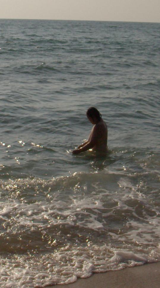 25P Asian wife big tits in swimsuit 
