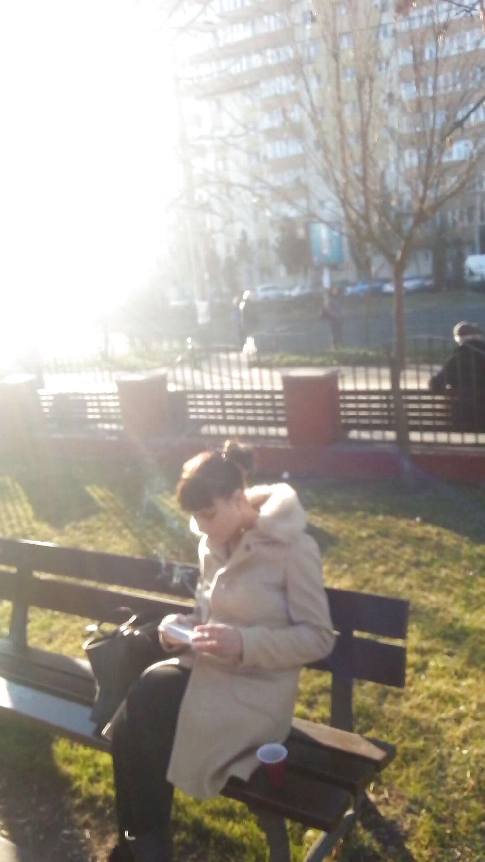 5P Sweet girl single in parck romanian