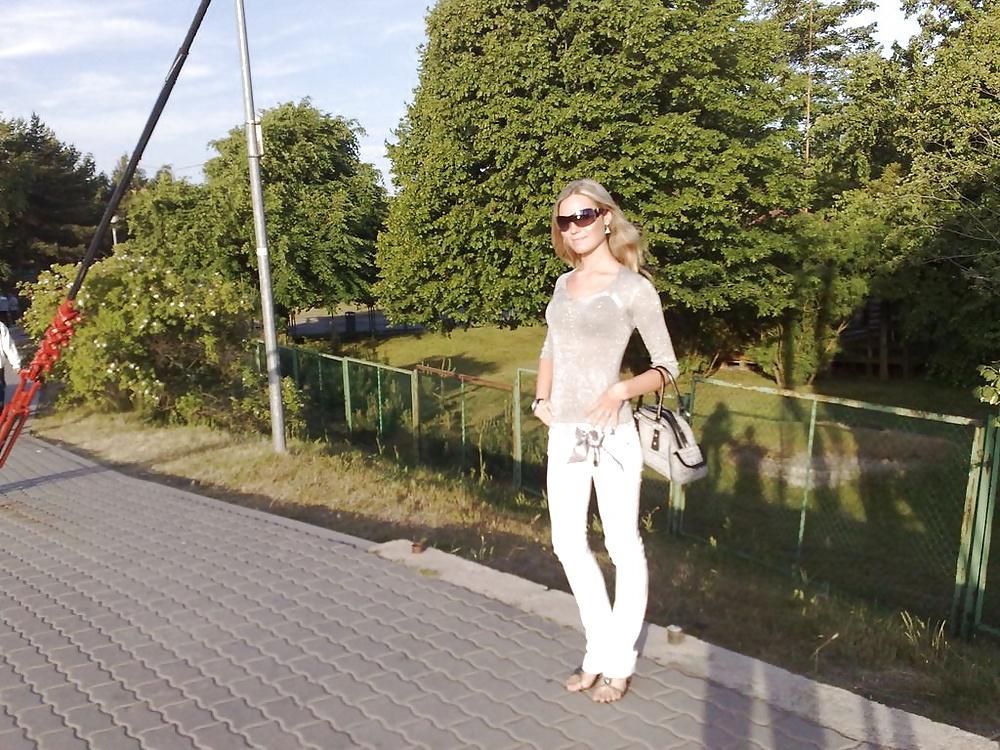 25P Blonde wife - vacation