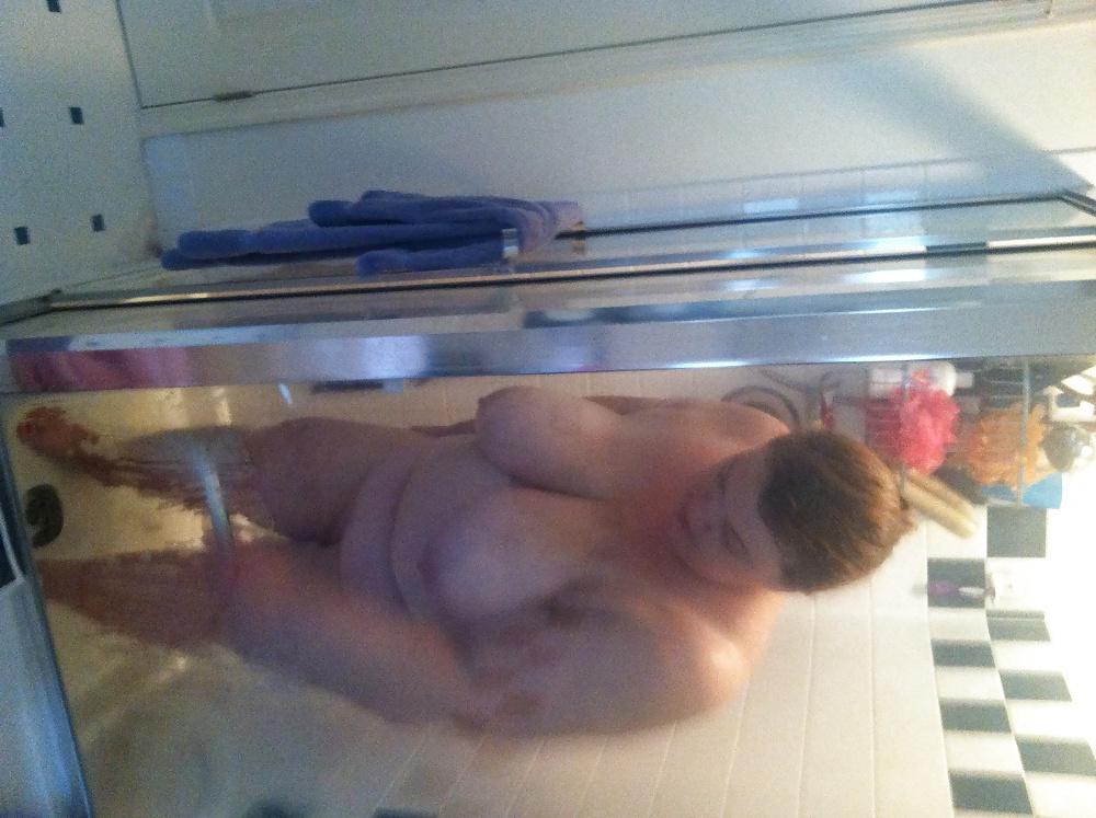 4P Bbw in shower