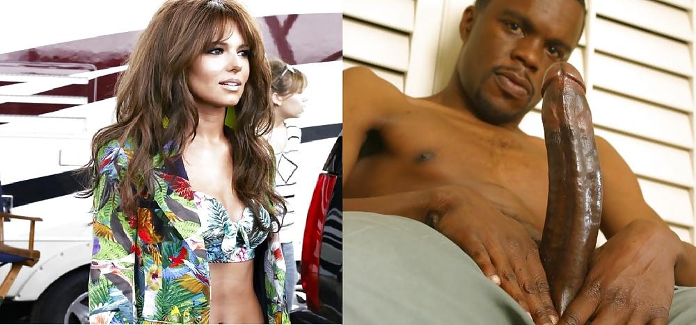 18P Cheryl Cole Black Cock 6