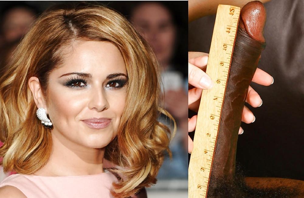 18P Cheryl Cole Black Cock 6