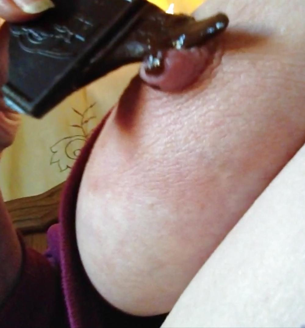 12P Squeezing, playing my Nipples