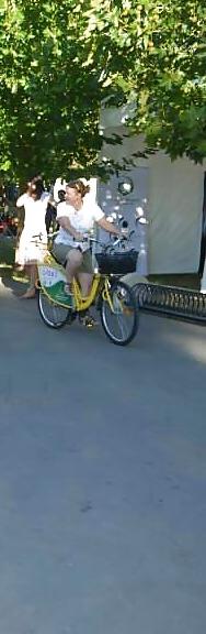 16P Sexy girls bike romanian