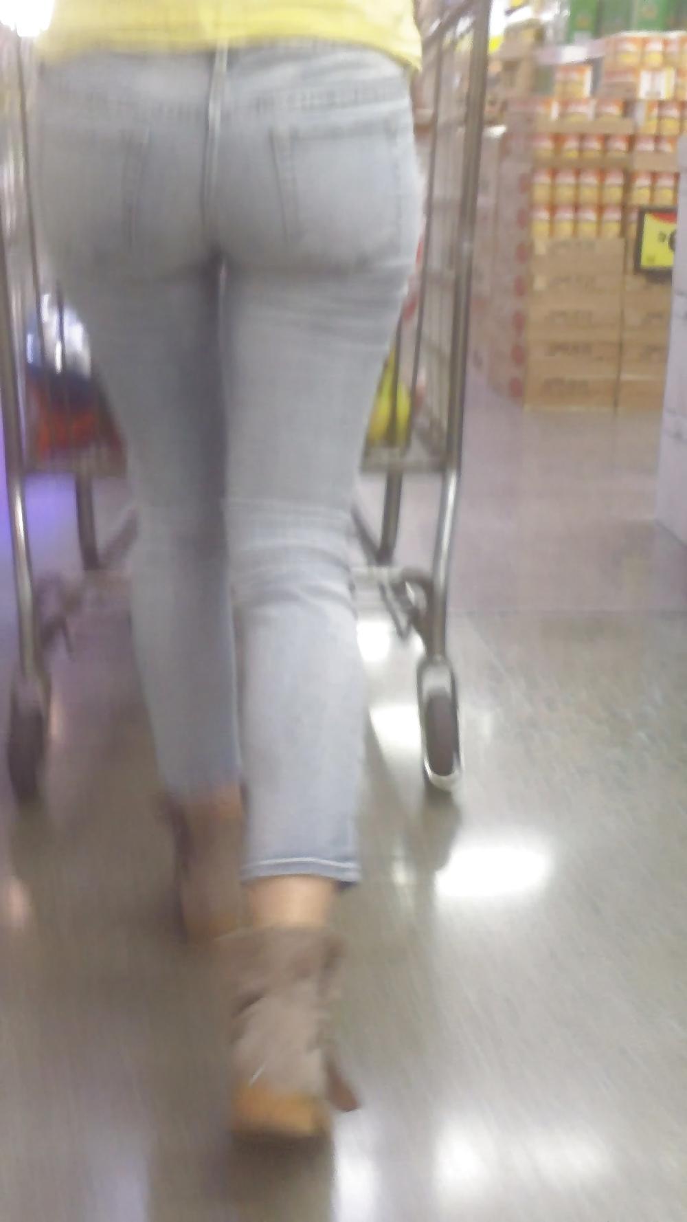 25P Popular teen girls ass & butt in jeans part 4 