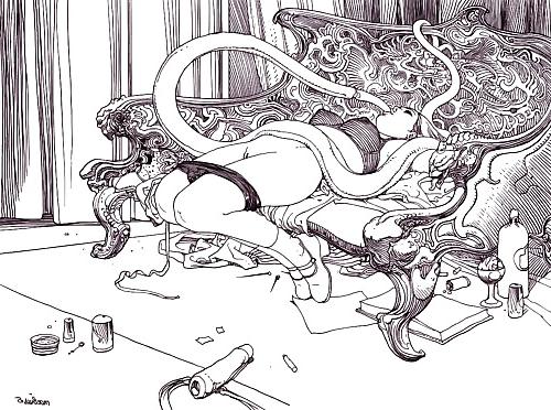 25P Drawings (by Moebius aka Jean Giraud)