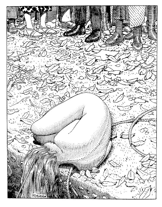 25P Drawings (by Moebius aka Jean Giraud)