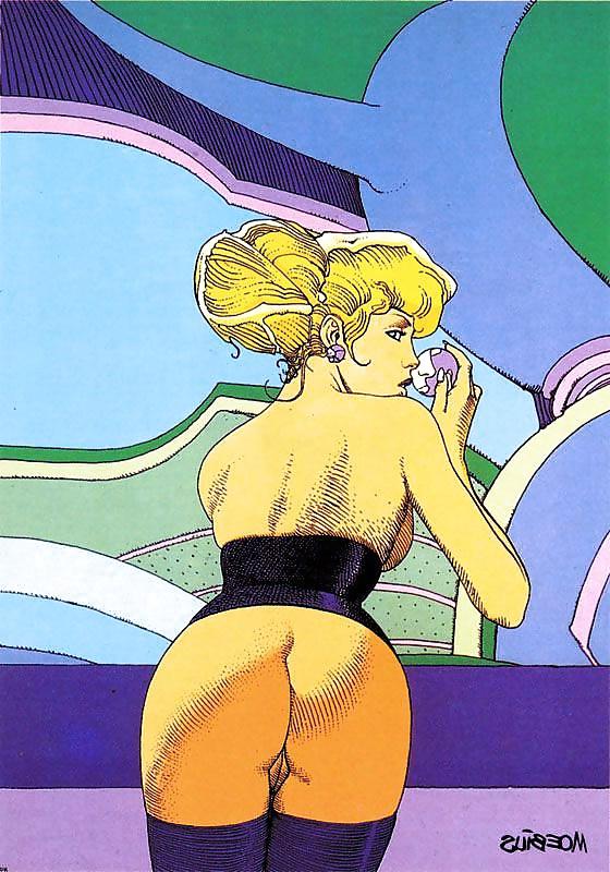 25P Drawings (by Moebius aka Jean Giraud)
