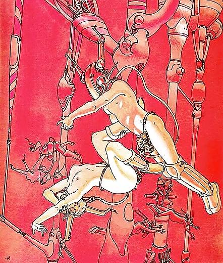 25P Drawings (by Moebius aka Jean Giraud)