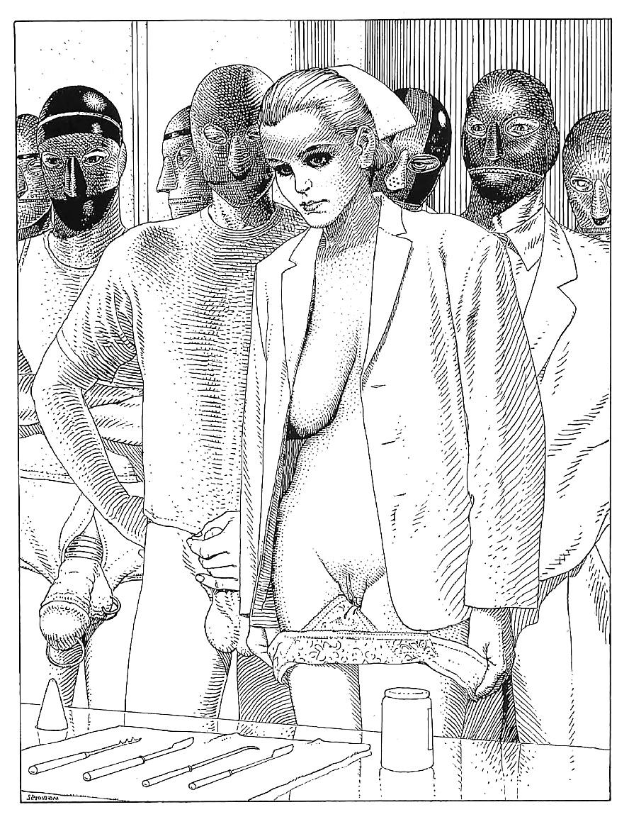 25P Drawings (by Moebius aka Jean Giraud)