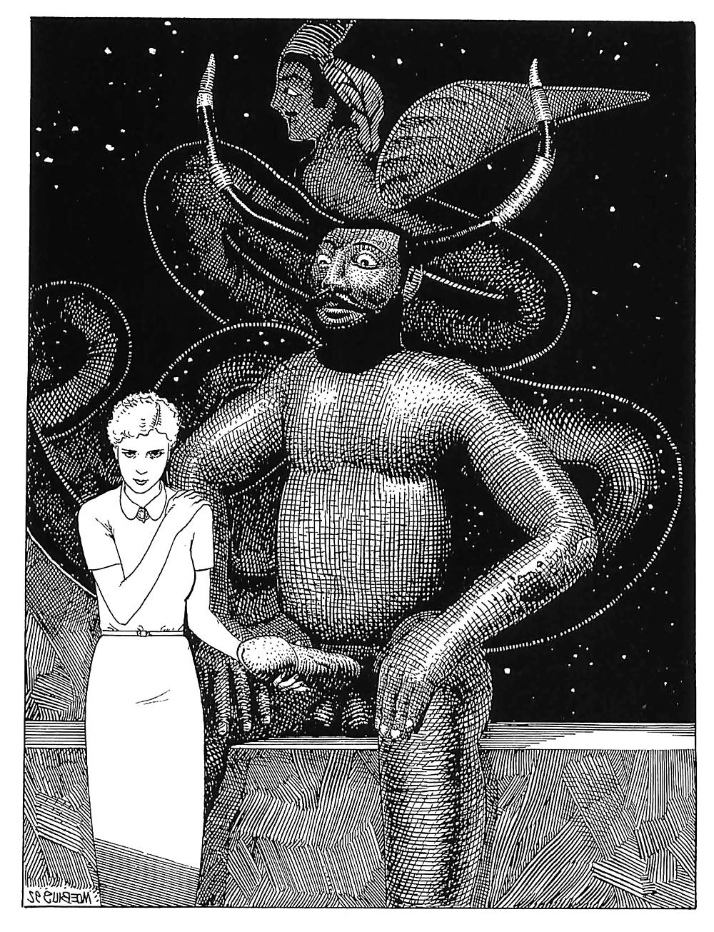 25P Drawings (by Moebius aka Jean Giraud)