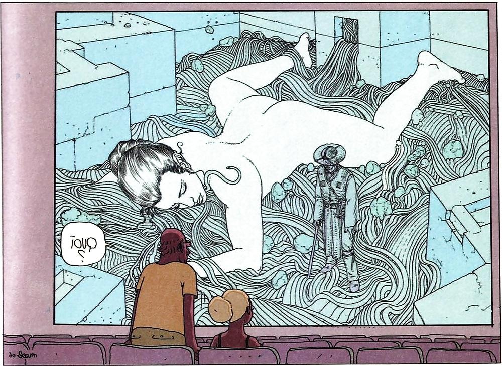 25P Drawings (by Moebius aka Jean Giraud)