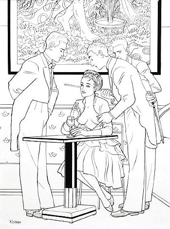 25P Drawings (by Moebius aka Jean Giraud)