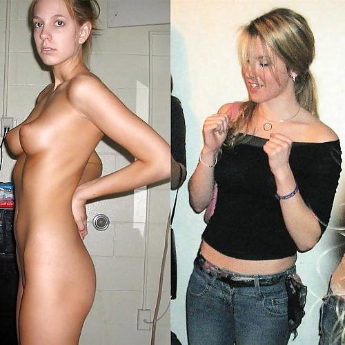 25P Clothed unclothed, dressed undressed, girls and matures