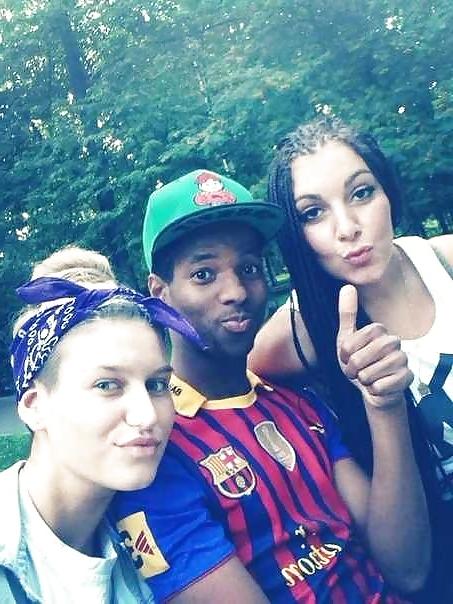 25P Russian sexy chick love black guys - Nina