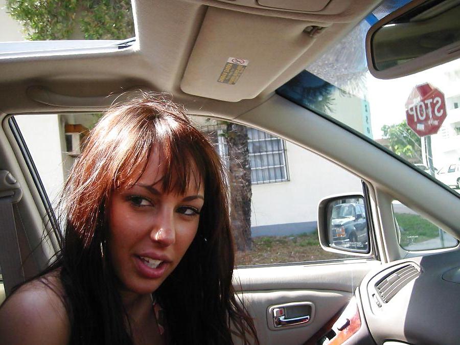 11P Hot Brunette Girl on Vacation