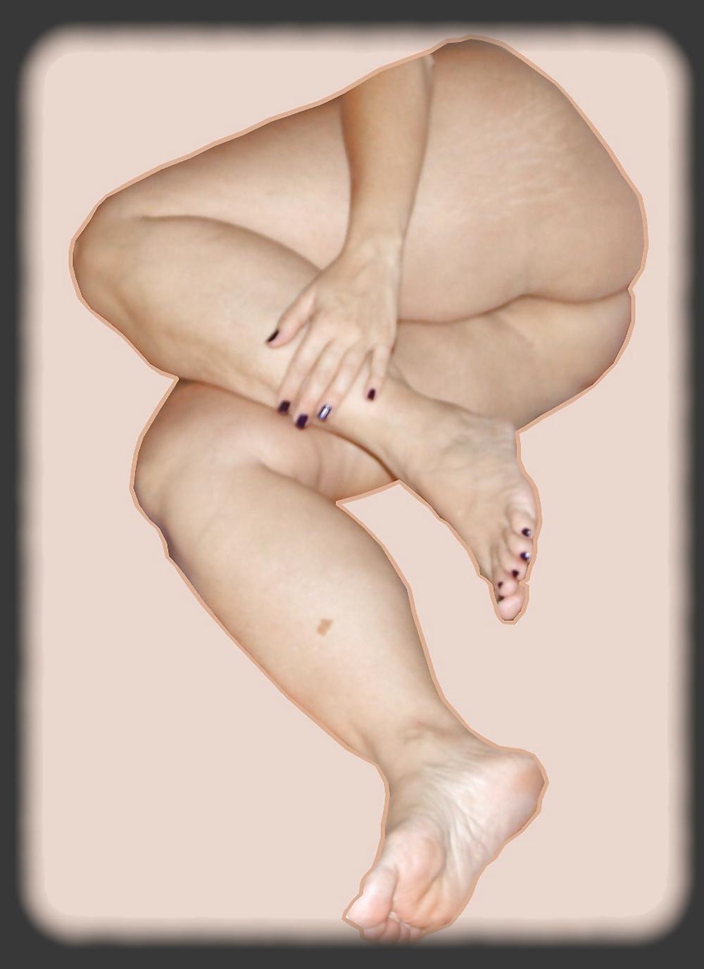 25P Voluptuous Buttocks Wives Moms...