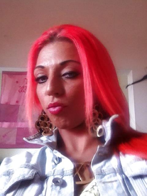 18P Red hair skank