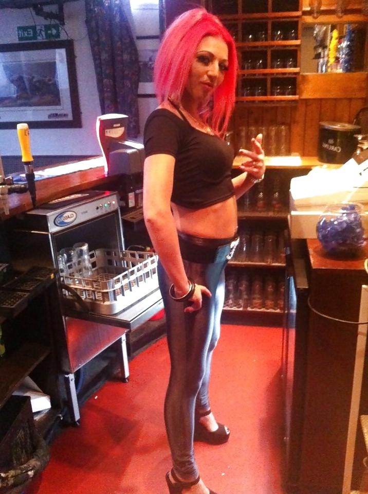 18P Red hair skank