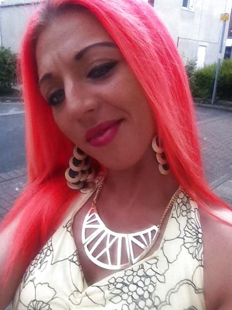 18P Red hair skank