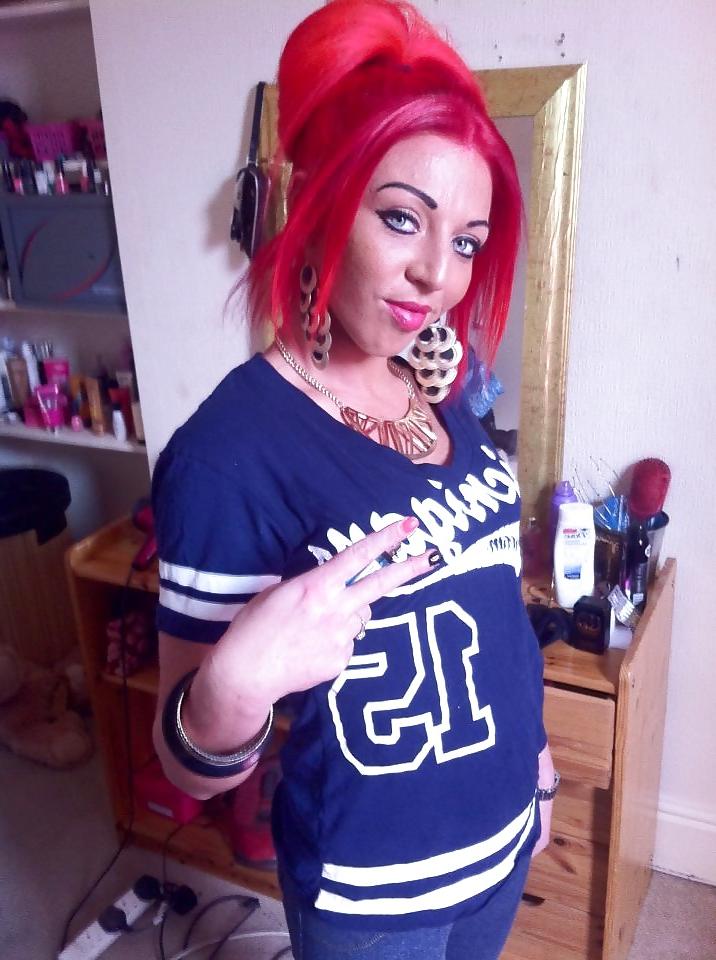 18P Red hair skank