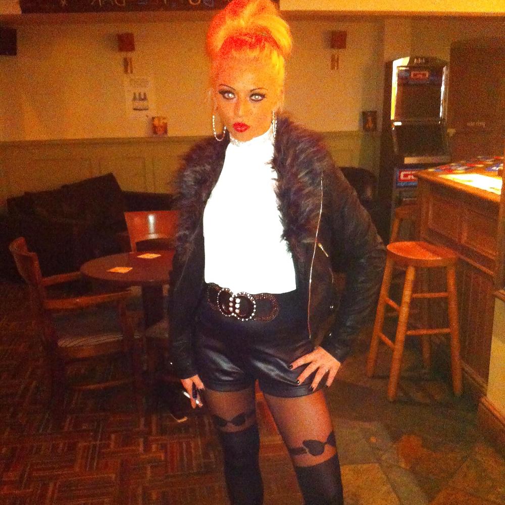 18P Red hair skank