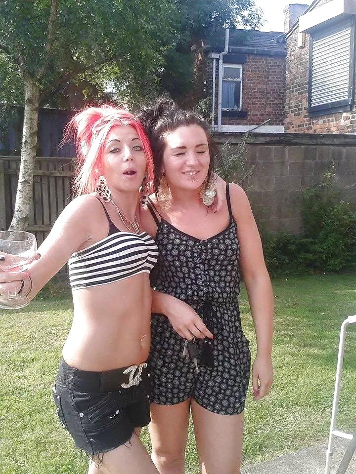 18P Red hair skank