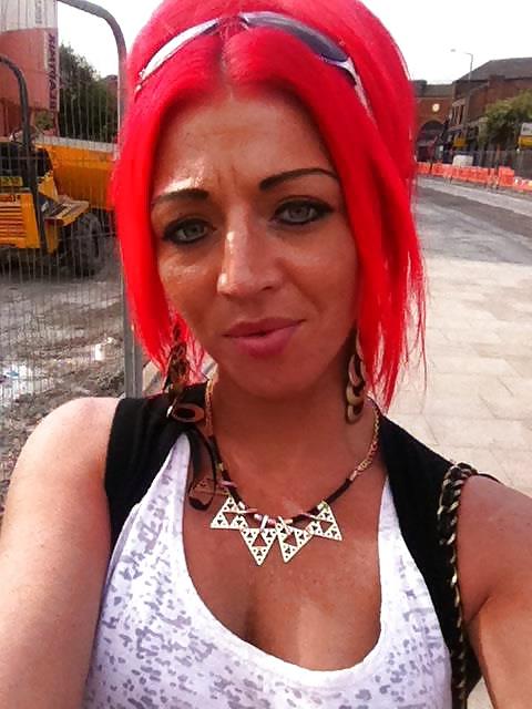 18P Red hair skank
