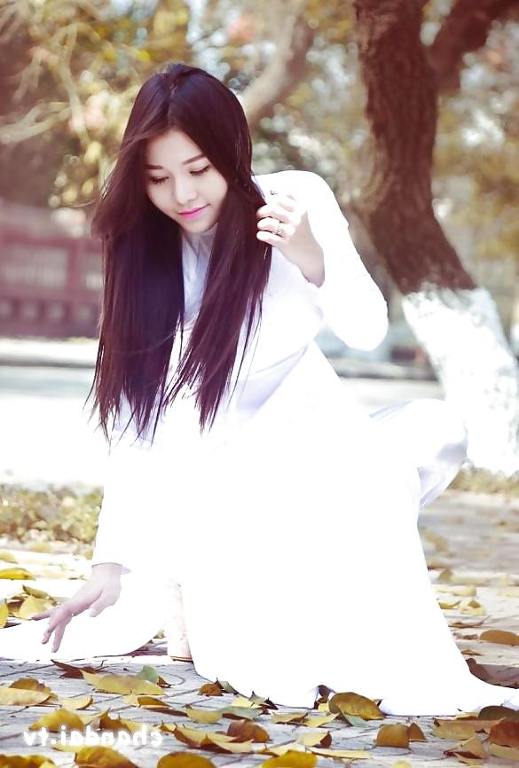11P Ao Dai - Vietnamese traditional clothes 