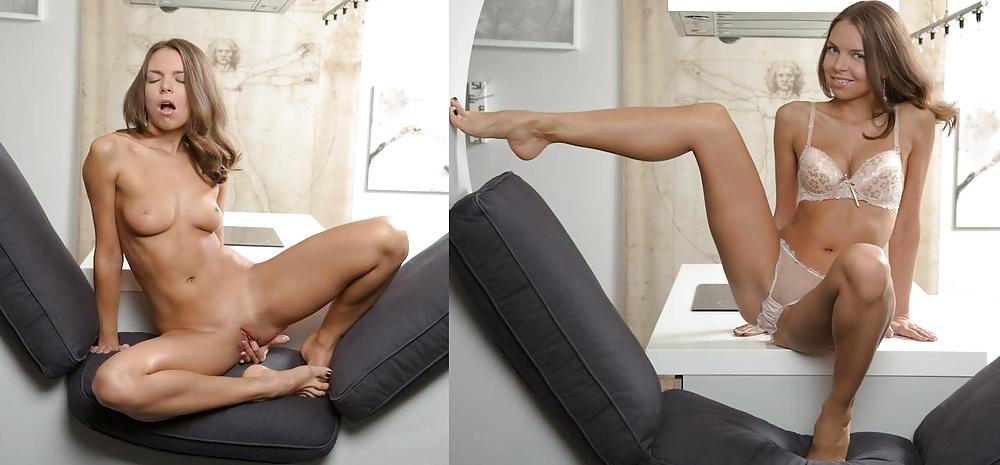 25P Clothed unclothed, dressed undressed, girls and matures