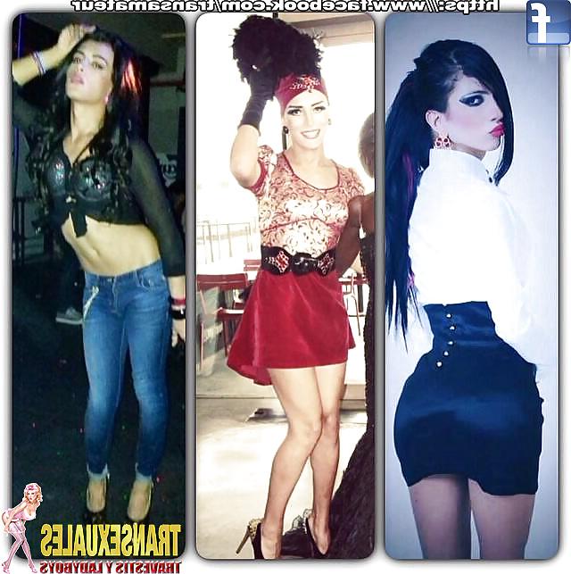 25P Shemales travestis y ladyboys