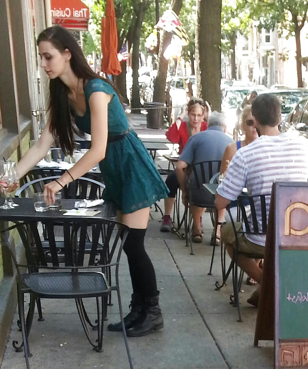 8P Sexy Waitress