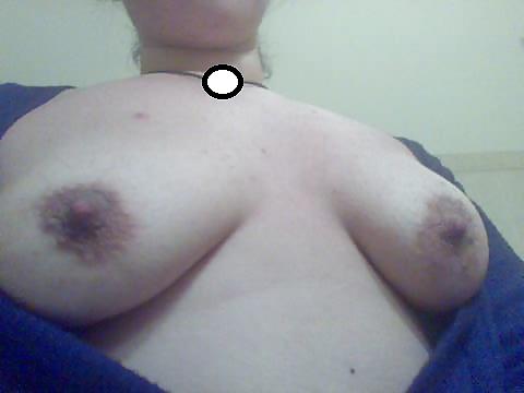 13P My GF saggy tits, large areola and nipples