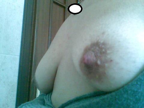 13P My GF saggy tits, large areola and nipples