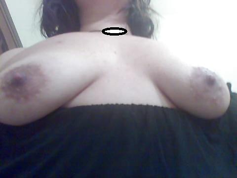 13P My GF saggy tits, large areola and nipples