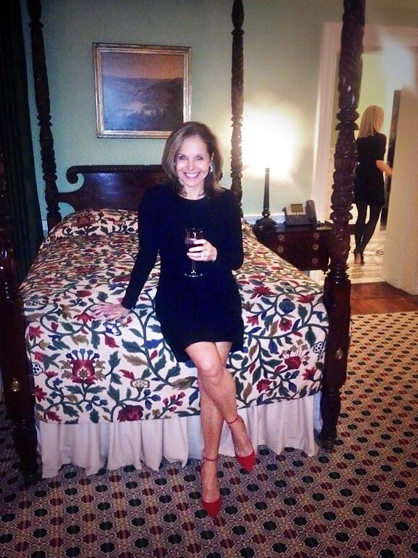 25P Katie Couric, She will tease your cock.