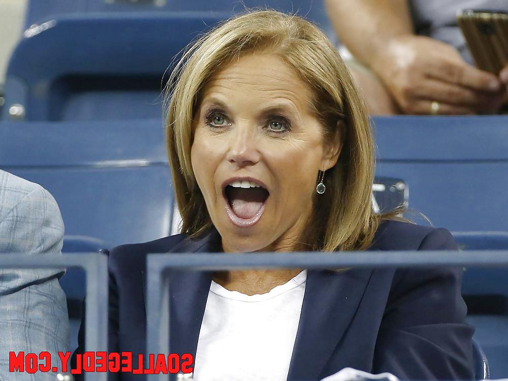 25P Katie Couric, She will tease your cock.