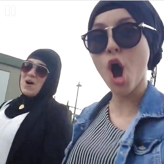 25P Turkish sexy hijab turbanli