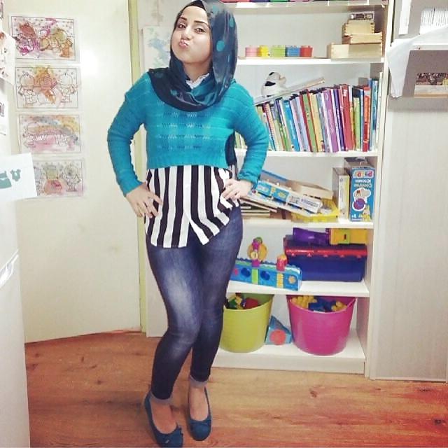 25P Turkish sexy hijab turbanli
