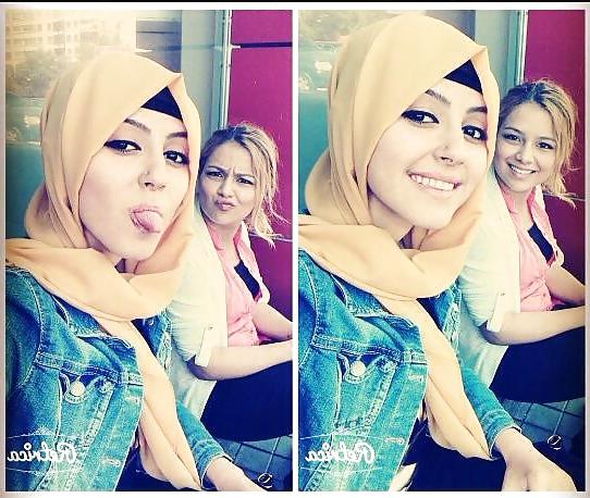 25P Turkish sexy hijab turbanli