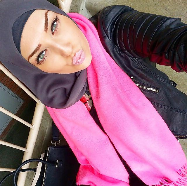25P Turkish sexy hijab turbanli