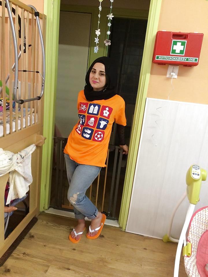 25P Turkish sexy hijab turbanli
