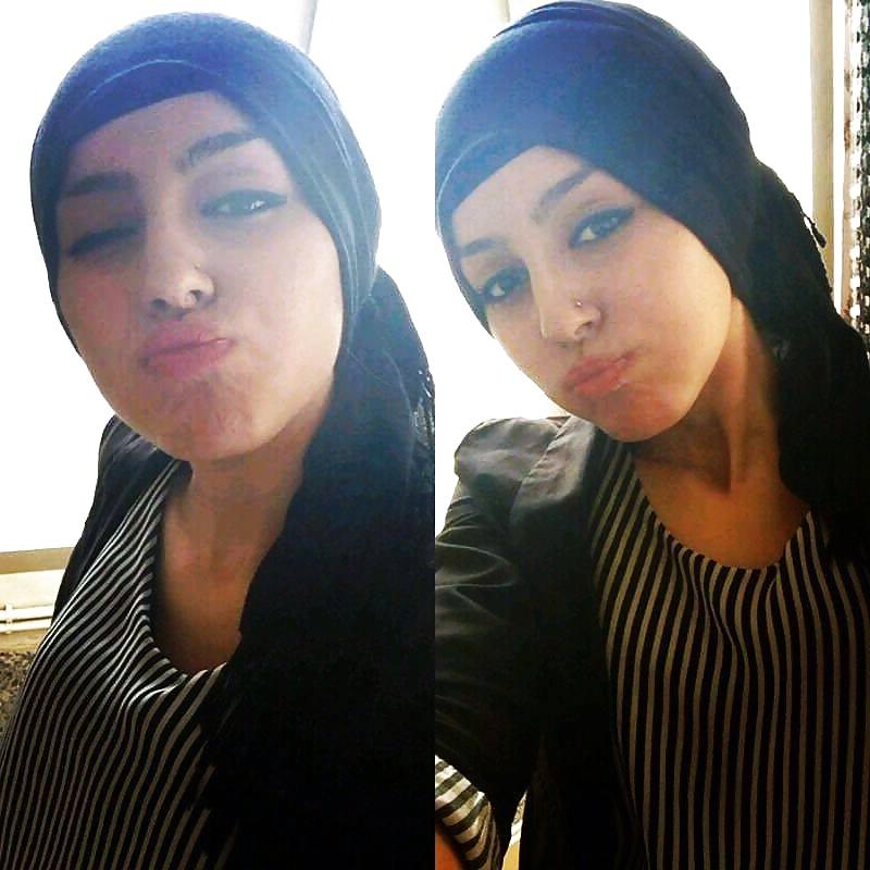 25P Turkish sexy hijab turbanli